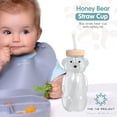 thumbnail image 2 of El Proyecto 730 Juego de 3 Vasos de Aprendizaje con Popote Honey Bear para Bebés 237 ml, 2 of 6