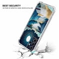 thumbnail image 4 of Night Moon Glow Case for Samsung Galaxy S23 Ultra ,Aesthetic Art Design Pattern TPU Shock Proof Cover Case, 4 of 5