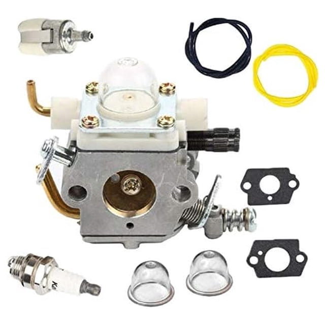 Engine Carburetor Kit, Original Specifications Sturdy Durable Material Air Filter Kit Spark Plug Gasket Fuel Line For Agriculture Animal Husbandry Aquaculture Forestry 9Pcs