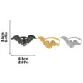 thumbnail image 5 of 12 Pcs Bat Napkin Buckle Bat Napkin Holder Animal Serviette Buckle Napkin Bands Black/Silver/Golden Napkin Rings Bat Napkin Rings Holder Halloween Napkin Rings Paper Napkin Rings, 5 of 5