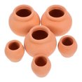 thumbnail image 2 of 6 uds pequeñas macetas de terracota maceta suculenta maceta de terracota macetas de vivero de flores macetas de cría, 2 of 5