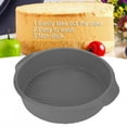 thumbnail image 4 of Tebru 10 Inch Round Shape Silicone Mold Cake Pan Mould Bread Bakeware DIY Baking, 4 of 7