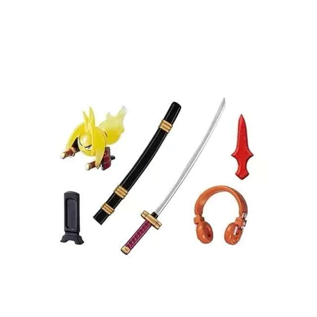 Modèle à l'Échelle Gacha Authentique Shaman King Mini Accessoire Décoration de Table Figurine d'Action Jouets
