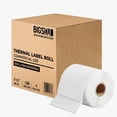 thumbnail image 1 of [4 Jumbo Rolls, 1800/Roll] 4" x 3" Direct Thermal Compatible Labels(not for dymo) - Premium Resolution & Adhesive, 1 of 5