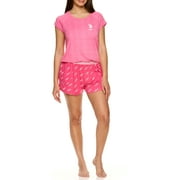 U.S. Polo Assn. Women's and Women's Plus Raglan Tee and Sleep Short Set, 2pc.