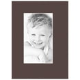 thumbnail image 2 of ArtToFrames 8x11" Peat Custom Mat for Picture Frame with Opening for 4x7" Photos. Mat Only, Frame Not Included (MAT-118), 2 of 5