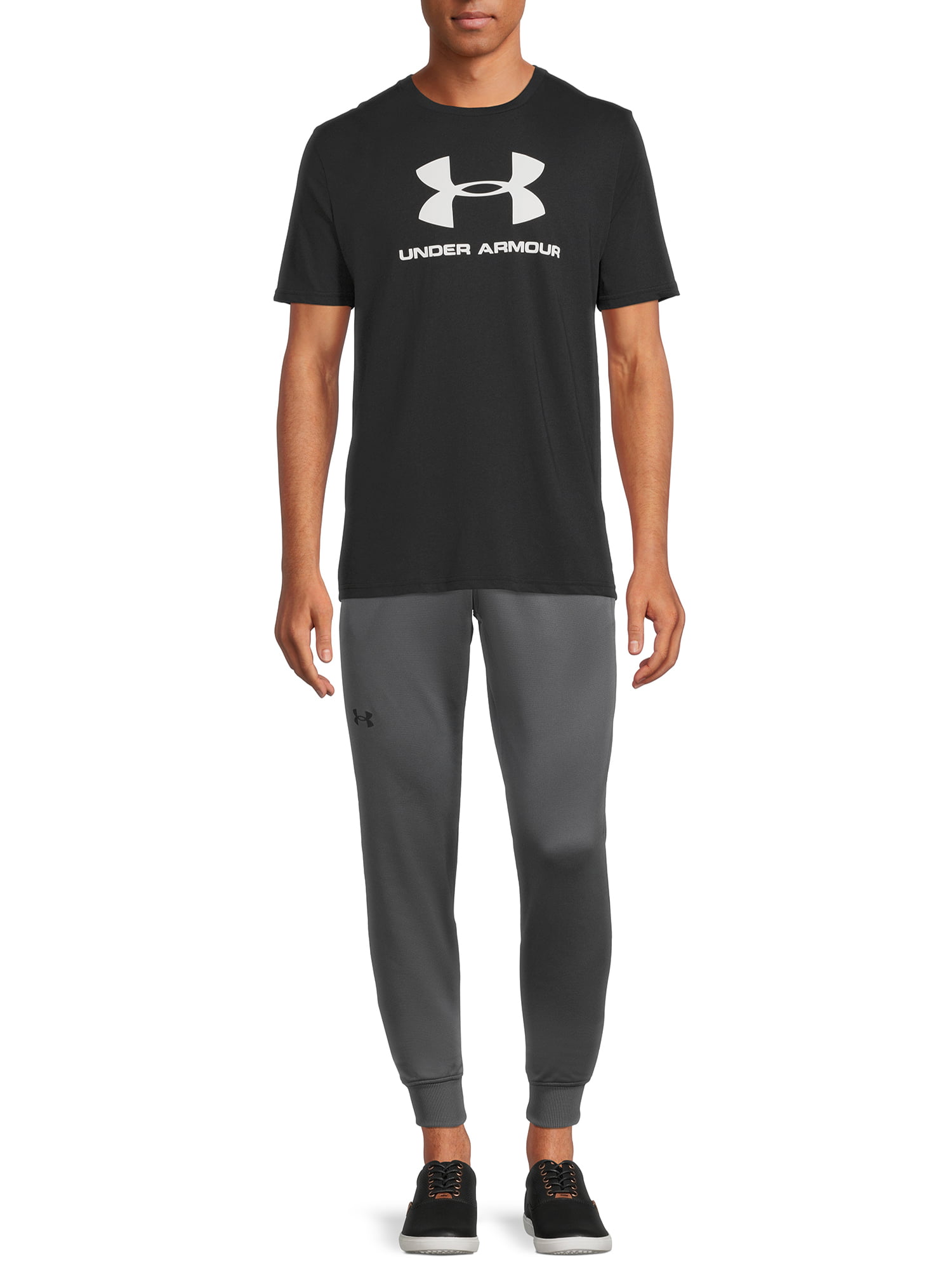 Under Armour Men\'s and Big Sizes 2XL to UA Men\'s Logo up Sleeves, with T-Shirt Short Sportstyle