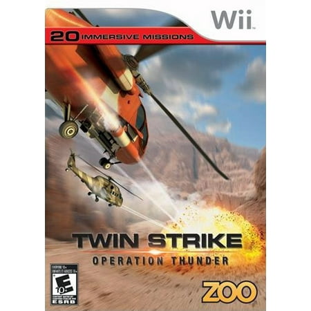 Refurbished Operation - Twin Striker Operation Thunder- Nintendo Wii (Refurbished)