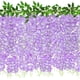 thumbnail image 1 of Guirnalda artificial de flores de glicina ZINHO, 60 ramas, color morado, 1 of 7