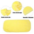 thumbnail image 3 of 2uds Maquillaje Extracción Limpieza Paño, Lavable, Amarillo, 16''x8'', 3 of 7