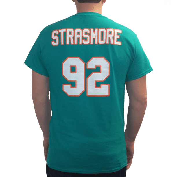 Spencer Strasmore 92 Miami Jersey T Shirt Ballers Tv Show Rock Football Dolphins Walmart Com