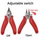 thumbnail image 5 of Mini Diagonal Side Cutting Pliers Lock Cable Wire Cutter Repair Hand Tools(2pcs-red), 5 of 5