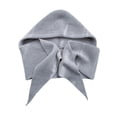 thumbnail image 2 of Gorra con capucha, bufanda, sombrero, capa, bufanda de punto con capucha para citas, esquí al aire libre, caminatas gris, 2 of 8