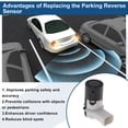 thumbnail image 4 of Sensor de Estacionamiento Reverso Único Bargains No.66216938738 para BMW X5 04-06 para BMW 530i 02-07 Sensor de Asistencia de Estacionamiento Negro 1 Pc, 4 of 6