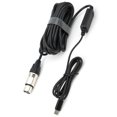 thumbnail image 2 of CÓMICA CVM?XLR?UC Micrófono XLR Hembra a Tipo de Teléfono Móvil? C Cable Adaptador de Audio 6M, 2 of 8