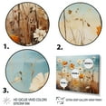 thumbnail image 3 of Designart "Meadow Expressive landscapes Pointillism I" Floral Floater Framed Canvas Art Print, 3 of 7