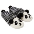 thumbnail image 2 of EeaseMX Pantuflas de panda para otoño e invierno, adorables y cálidas, de algodón, para el suelo, para el hogar - 29 cm (Talla 42-43), 2 of 7