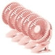 thumbnail image 2 of Mini Ventiladores Recargable MiniBreezePink 5Pzas 4"Ø Rosa USB 5V 3 Velocidades Ventiladores de Escritorio. VentDepot MXZEP-005, 2 of 2