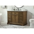 thumbnail image 2 of 48 inch single bathroom vanity in driftwood, 2 of 8