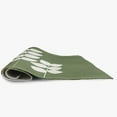 thumbnail image 4 of Simply Daisy 5' x 7' Muted Green Simple Stems Spring Chenille Indoor/Outdoor Rug, 4 of 4
