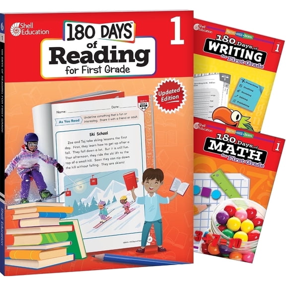 180 Days™: Reading Writing and Math for First Grade