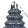 thumbnail image 2 of Vickerman 7" Pewter 4-Finish Finial Ornament, 8 per Box, 2 of 5