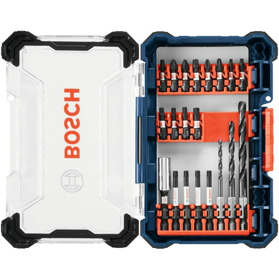 Bosch DDMS20 20-Piece Impact Tough Drill/Drive Custom Case Set