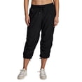 thumbnail image 4 of RBX Active Women's Plus Size Lightweight Woven Capri Pant With Pockets, 4 of 6