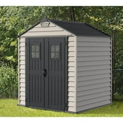 DuraMax 7ft x 7ft StoreMax Plus Vinyl Shed with Molded Floor