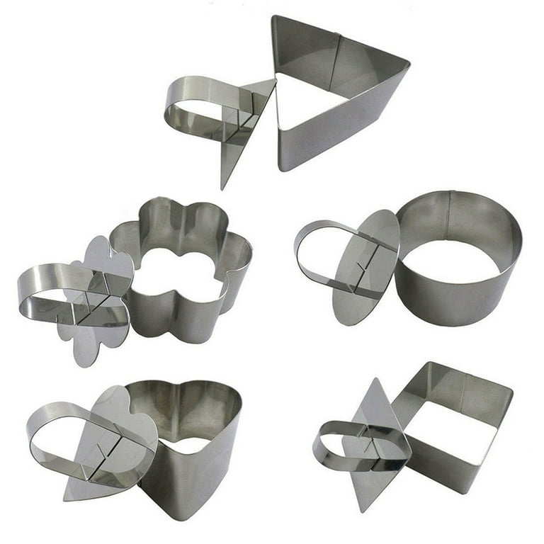 Stainless Steel Cookie Cutters Mold for Cookie Cakes B N/A N/A in Rust