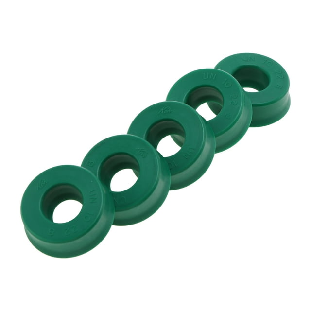 Anillo de Sello de Aceite Universal Unique Bargains Labio UN Sello de Eje Rotativo 10x22x8mm Alta Presión TPU Verde 5 Pcs