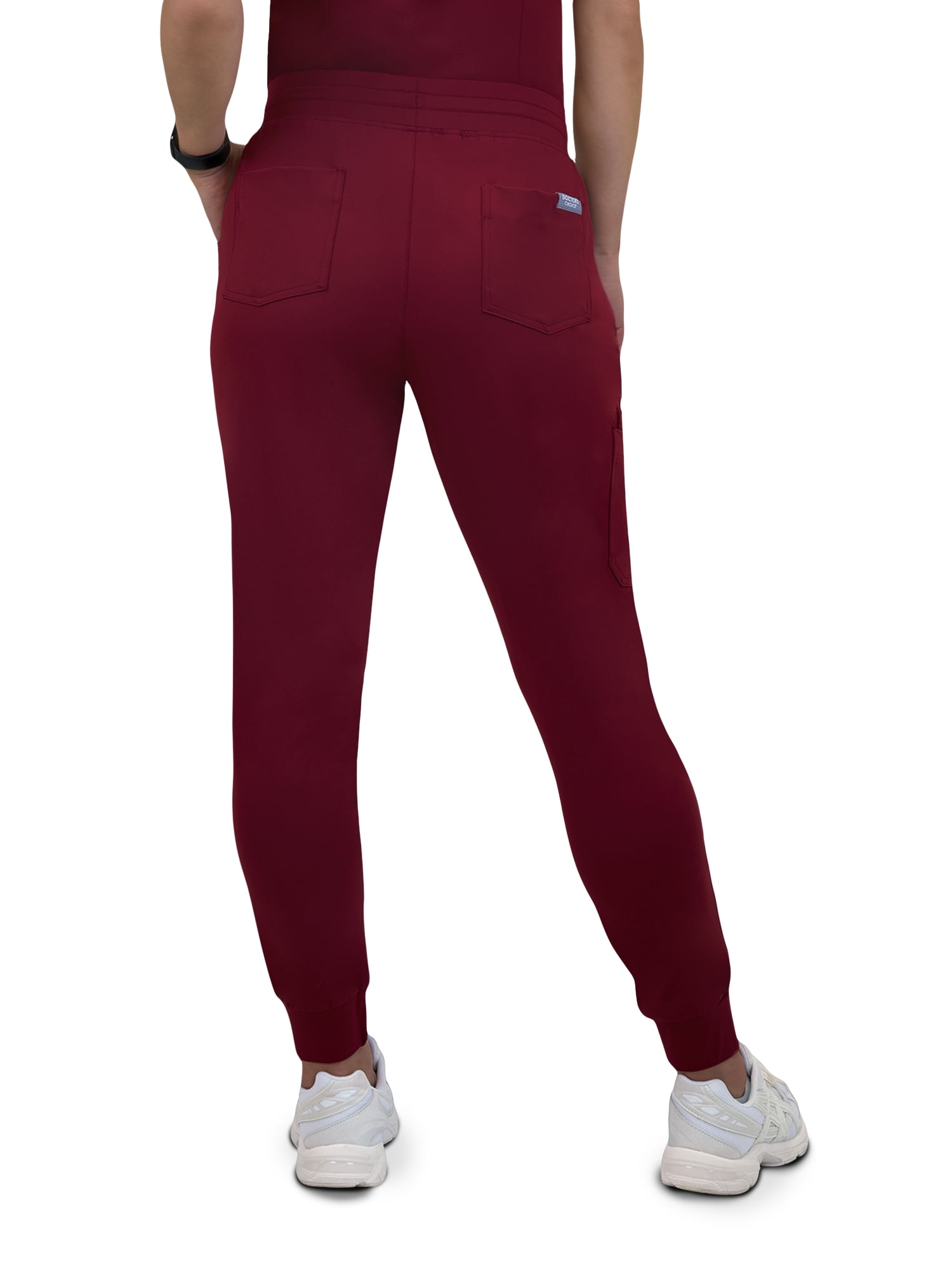 Doctor's Choice Pro Fit Scrubs Women's Scrub Bottom Wine S - XXXL
