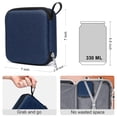 thumbnail image 4 of Funda para gafas Bukere, organizador de viajes, ranuras ajustables, 4 of 7
