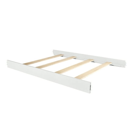 UPC: 0693892468081 | Evolur Universal Convertible Crib Wooden Full Size Bed Rail  Brush White