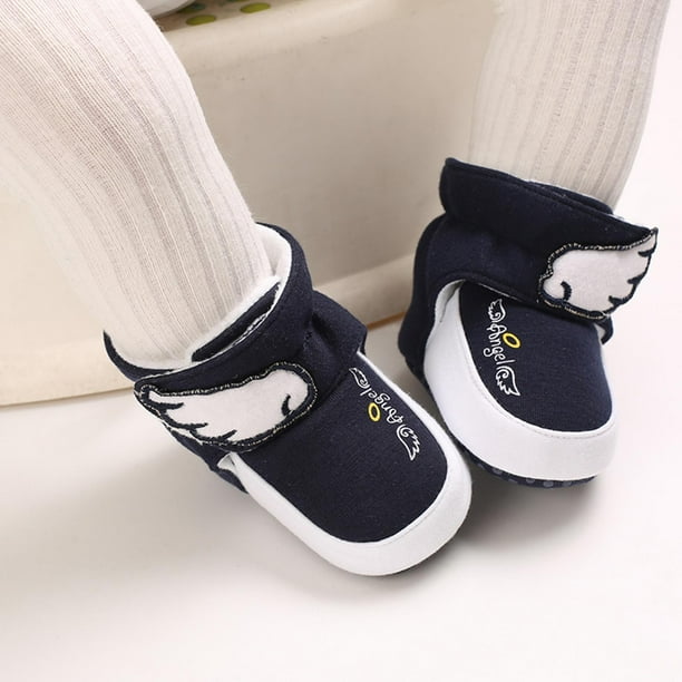 LSLJS Baby s First Walkers Newborn Baby Boys Girls Crib Shoes Warm Snow Anti slip Cute First Walkers Kid Shoes on Clearance