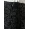 thumbnail image 5 of INSPIRE CHIC Lace Pencil Skirt for Women's Office Work Bodycon Fishtail Midi Skirts XS Black, 5 of 6