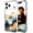 Clear Giraffe Animal Abstract, variant on Compatible for iPhone 17 Air Case, Thin Slim Cute Girly Skin Cases Protector with Airbag Bumper for Women Girls (Clear Hamsa Evil Eyes)