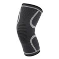 thumbnail image 4 of Rodillera Compresión Vendaje Tirante Gimnasio Sports Guard Wrap L Gris Sunnimix Vendaje de compresión de rodilla, 4 of 7