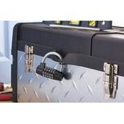 Brinks 73mm Small U-Bar Steel Resettable Combination Padlock with 1-3/4in Shackle