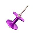 thumbnail image 2 of Carrete de pesca Carrete de aluminio Carrete de rodamiento modificado Carrete de lanzamiento largo Violeta, 2 of 9