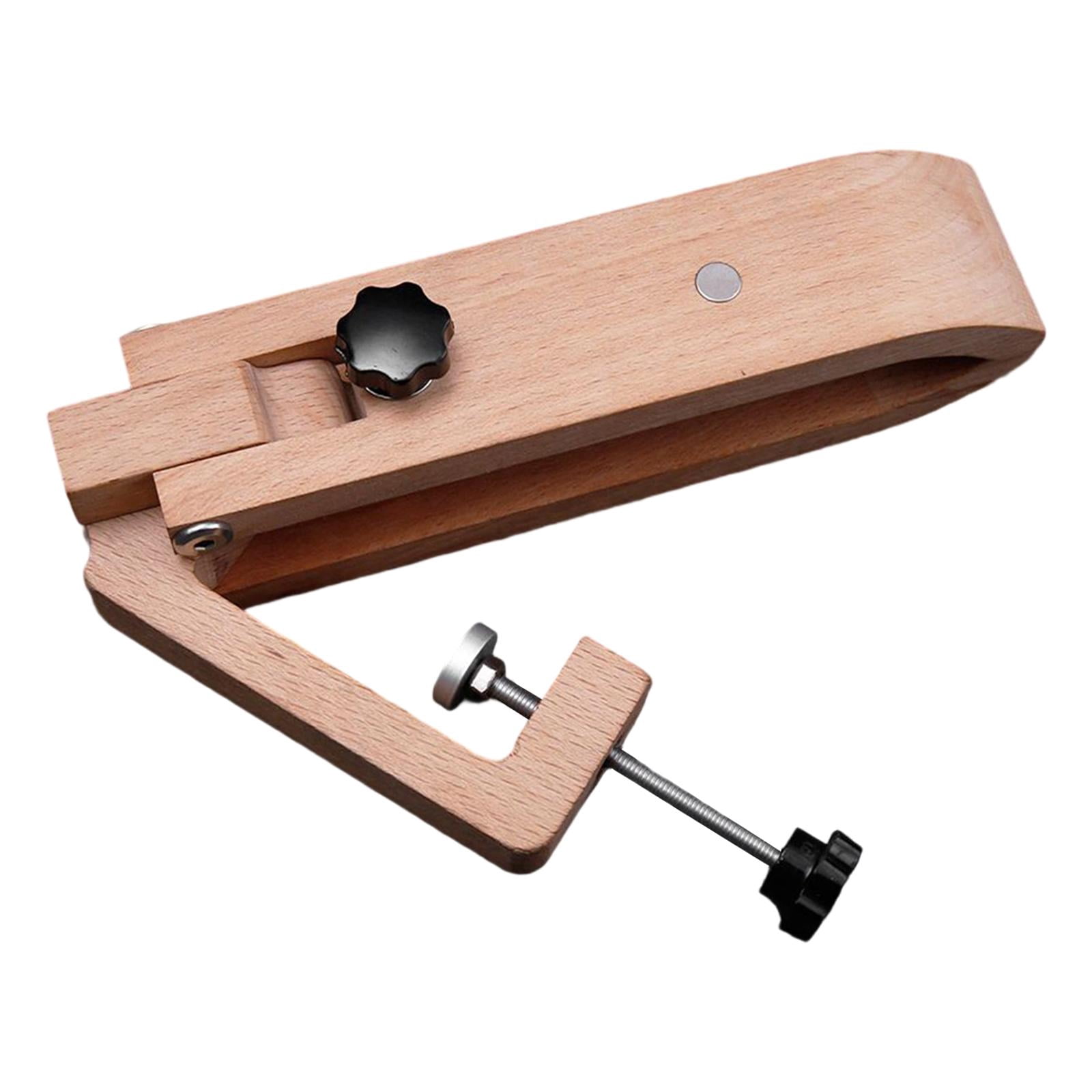 Wxqbjtam Leather Sewing Clamp Tool Holds Leather Firmly in Place Versatile Stitching Pony