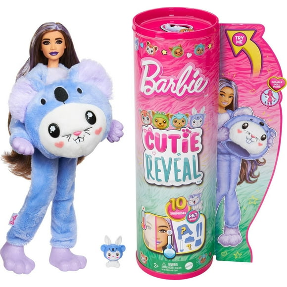 Barbie Cutie Reveal Doll - Blue Koala