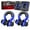Blue, variant on AMBULL Upgraded Snatch Block, 3/4" D Ring Shackle (2 Pack) 22,000lb Break Strength with Towing Pulley, Heavy Duty Offroad Recovery Accessory for Truck, Tractor, ATV & UTV - Red