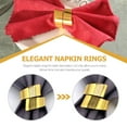 thumbnail image 2 of 8 Pcs Napkin Buckle The Ring Kitchen Decorations Gifts for An Anniversary Napkins Table Banquet, 2 of 6