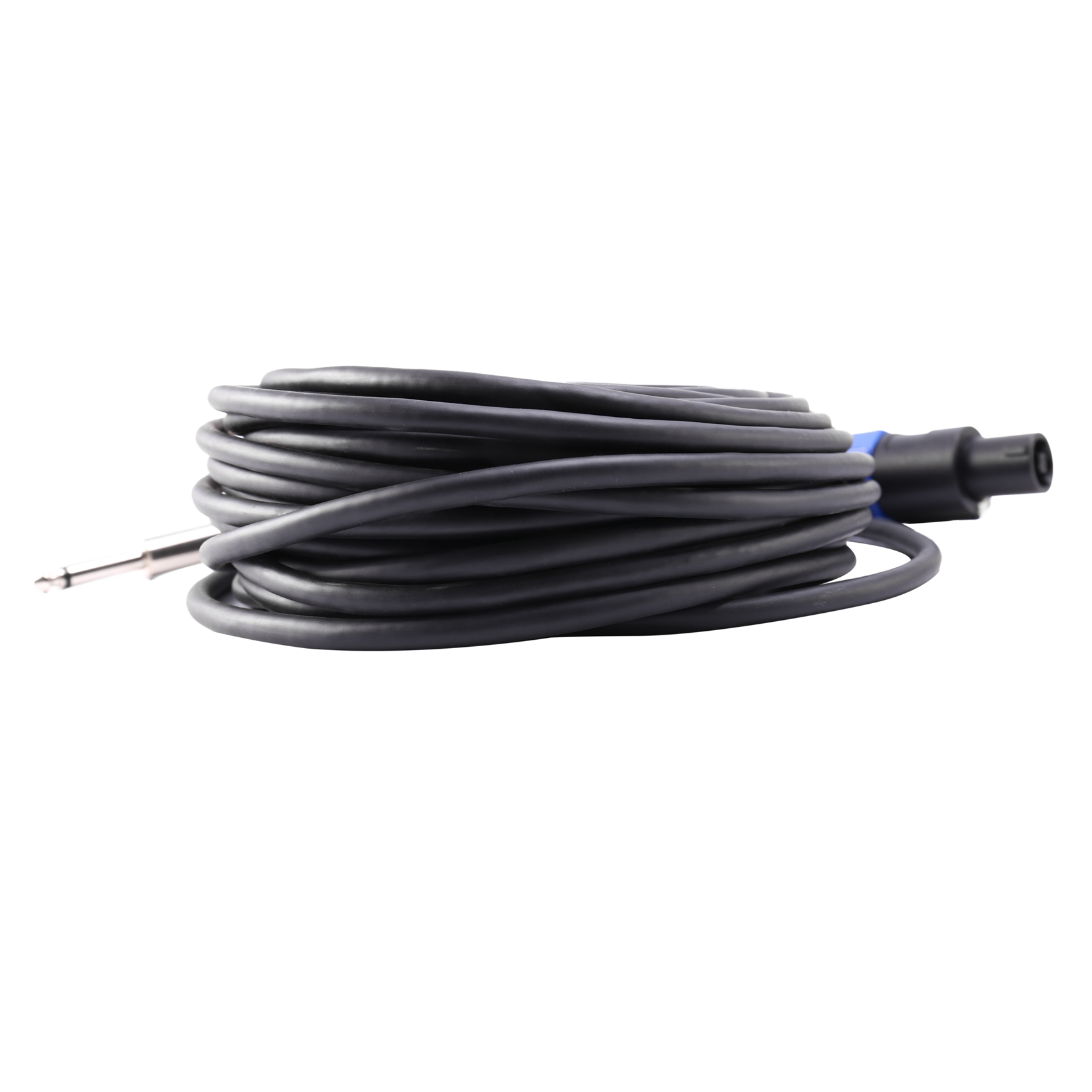 2 Pack 50 Ft Speakon to 1/4 Inch Male Speaker Cables 12 Gauge AWG Wire Audio Amplifier Connection Cord 6.35mm DJ/PA Speaker Cable Wire with Twist Lock