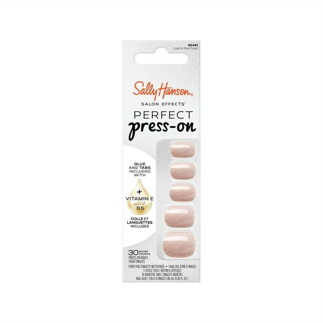 Salon Effects Perfect Press-On Nails, Non-Damaging Manicure, Easy to Apply