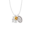 thumbnail image 2 of Delight Jewelry Love with Softball Best Mom Ever Charm Necklace, 2 of 4