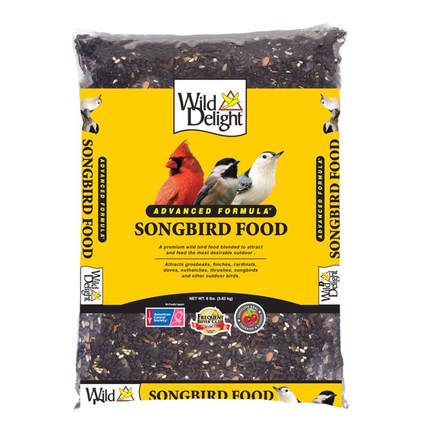 Wild Delight Advanced Formula Songbird Wild Bird Food, 8 lb Walmart