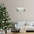 thumbnail image 3 of Stupell Industries Winter Wonderland Trees Typography Painting Gallery Wrapped Canvas Art Print Wall Art, 24 x 10, 3 of 8