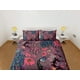 thumbnail image 2 of Peacock Floral Funda Nórdica Colcha Violeta, Dormitorio Juego de Cama Doble, 2 of 4